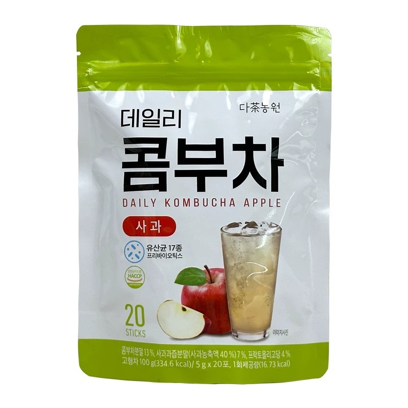 韓國 DaNongWon 康普茶 1袋20入 韓國熱銷 沖泡康普茶-規格圖1