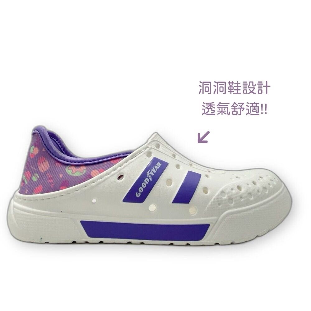 台灣製女童輕量洞洞鞋-細節圖3