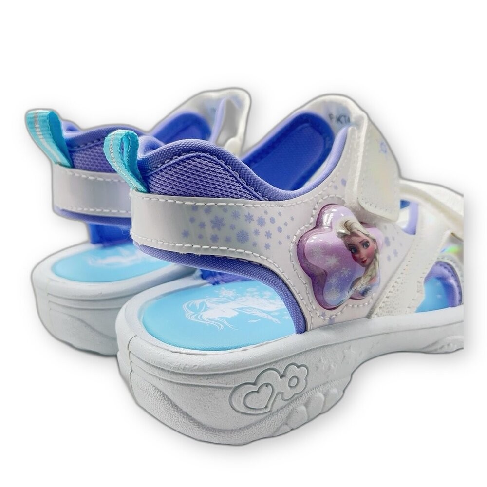 【限量特價!!】台灣製冰雪奇緣電燈涼鞋-細節圖3