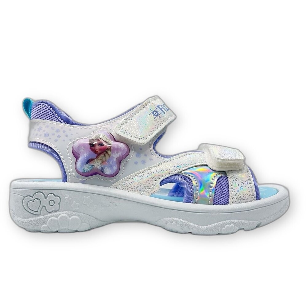 【限量特價!!】台灣製冰雪奇緣電燈涼鞋-細節圖4