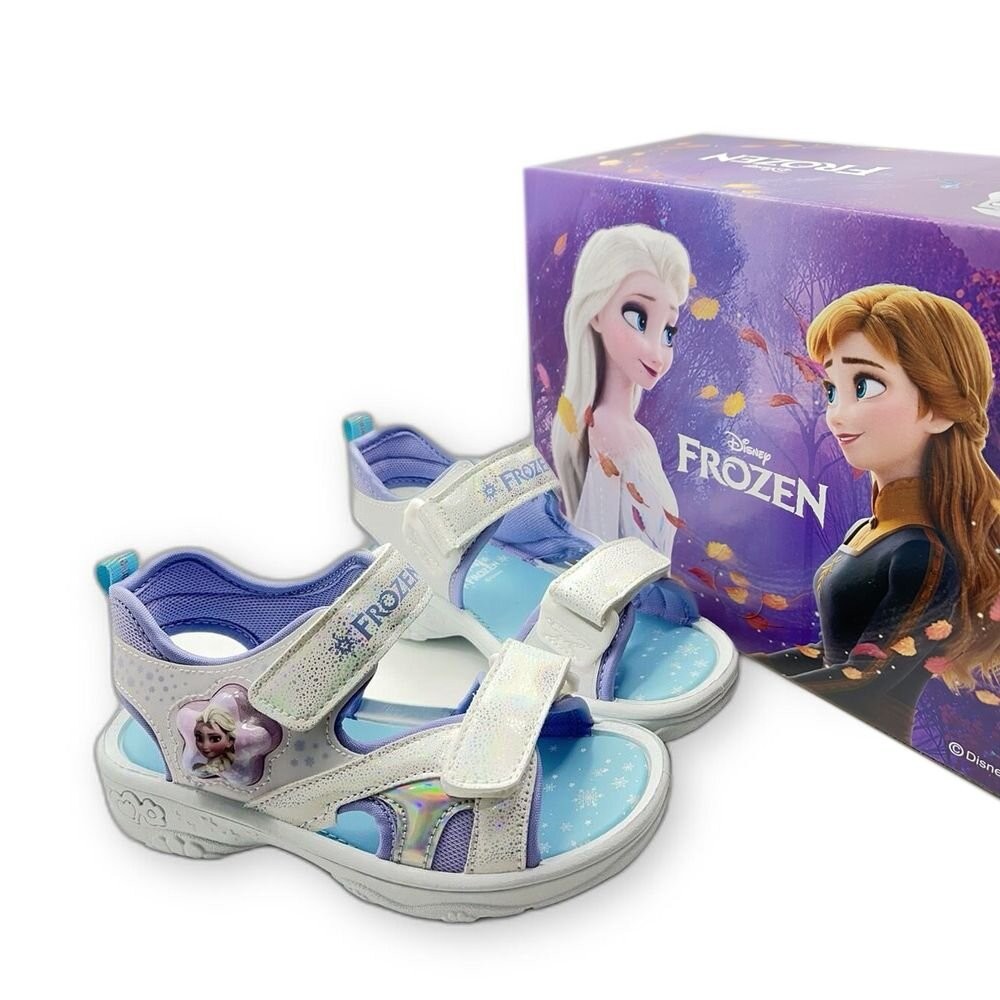 【限量特價!!】台灣製冰雪奇緣電燈涼鞋-細節圖7