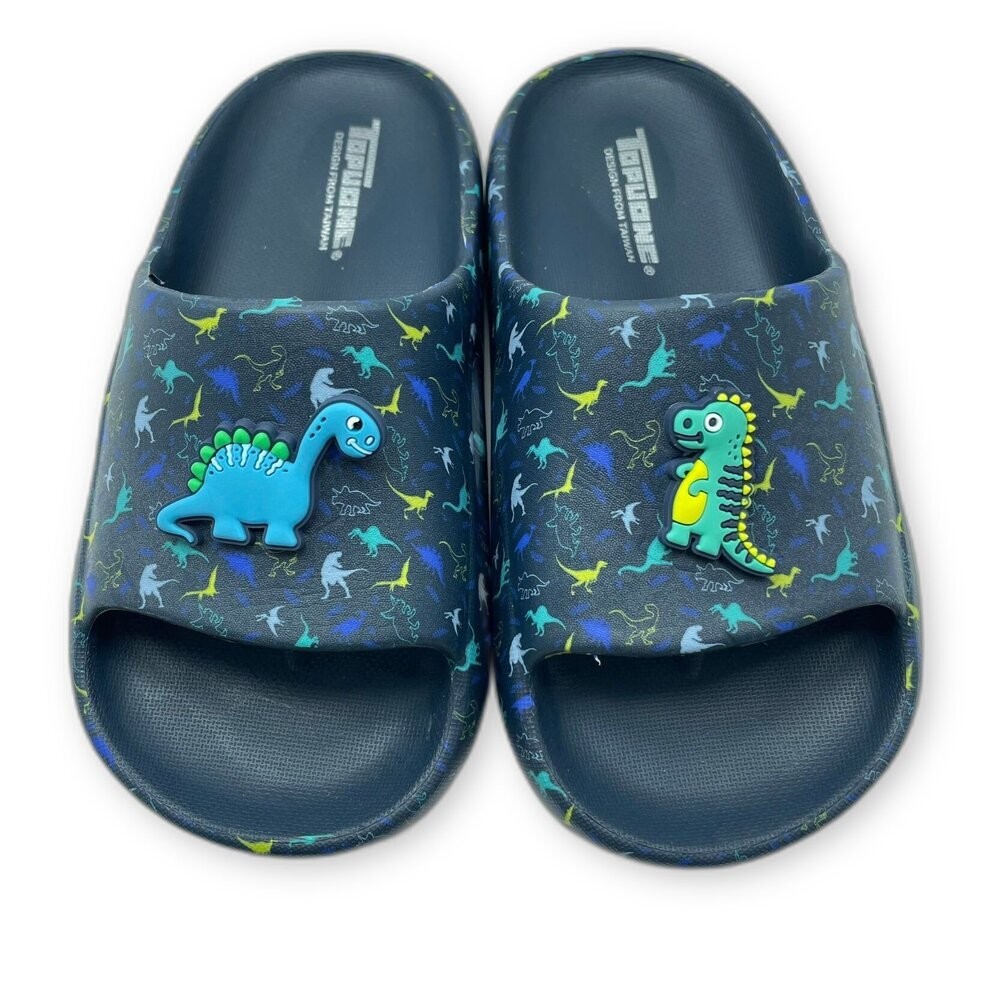 可愛恐龍圖案防滑拖鞋-規格圖7