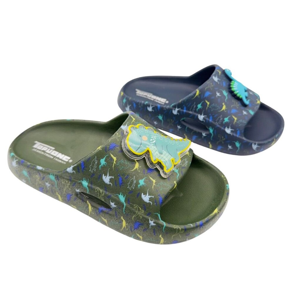 滿版恐龍輕量拖鞋 多款可選-細節圖8