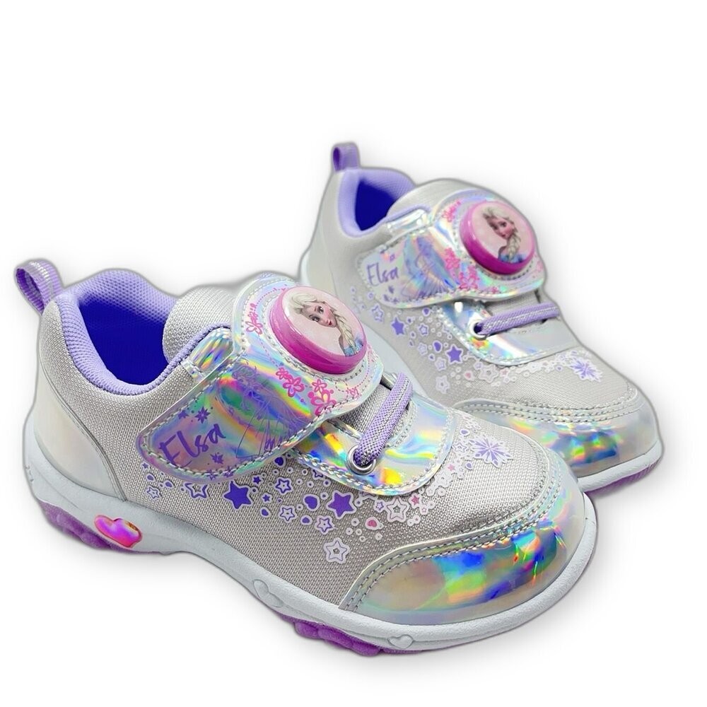 迪士尼冰雪奇緣電燈運動鞋-規格圖8