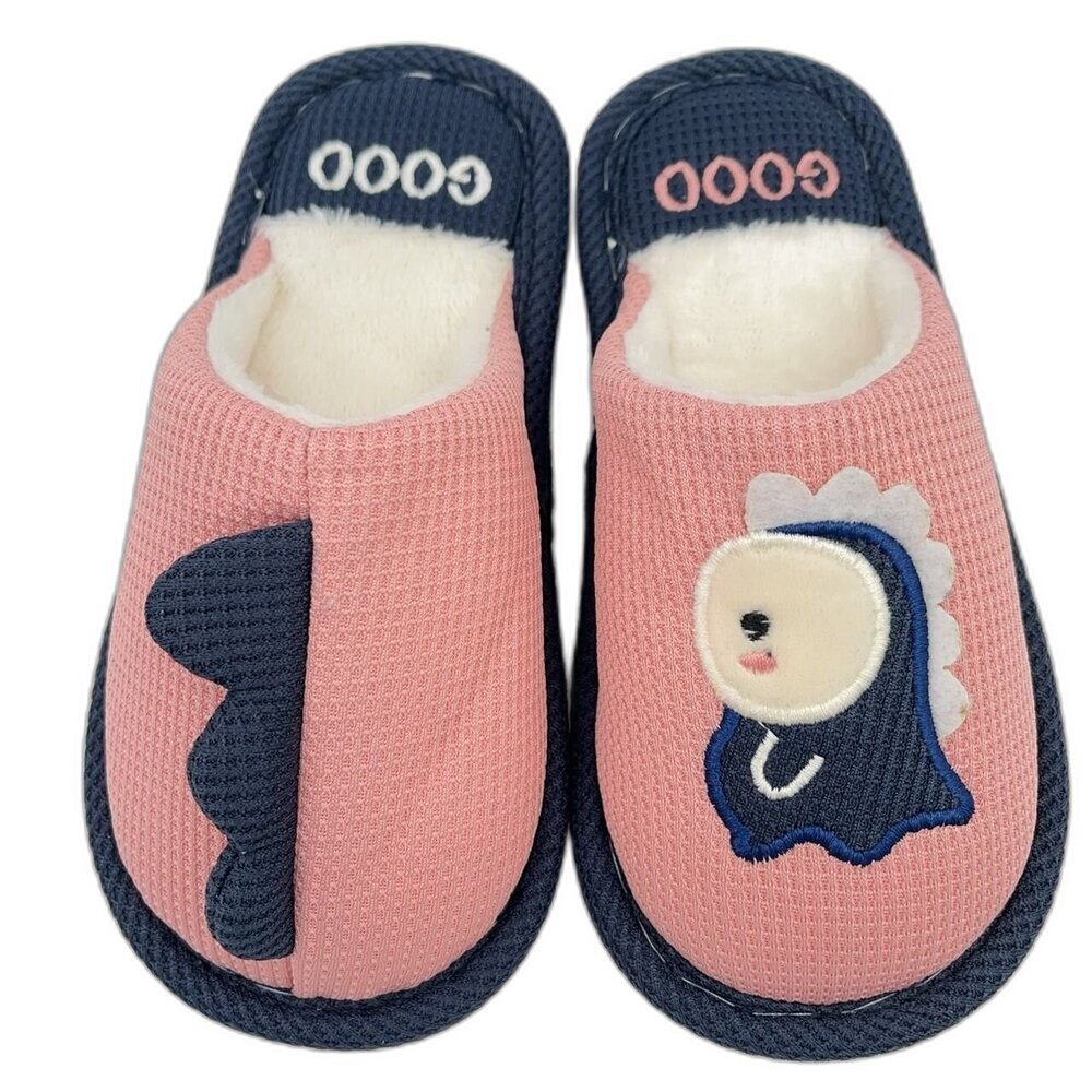 女童可愛保暖絨毛拖鞋-規格圖6