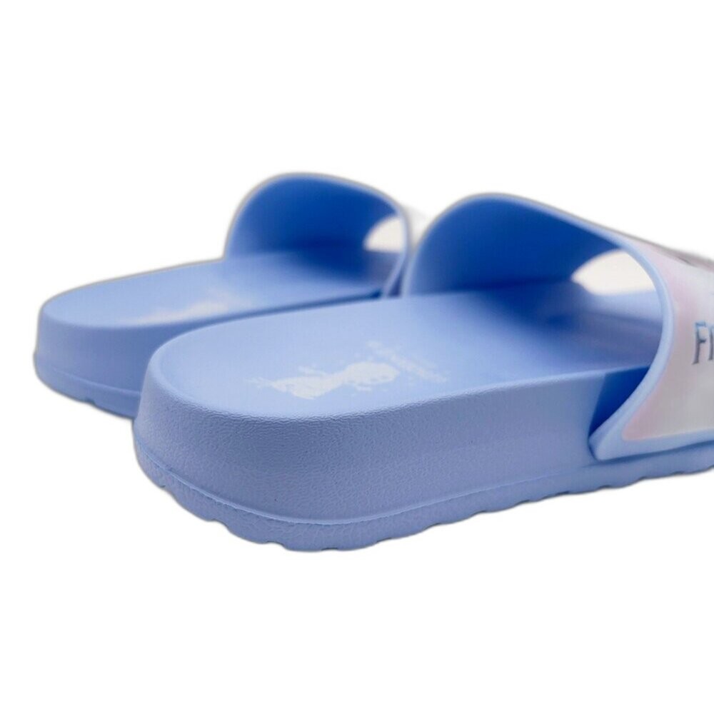 【限量特價!!】台灣製冰雪奇緣拖鞋-水藍-細節圖4