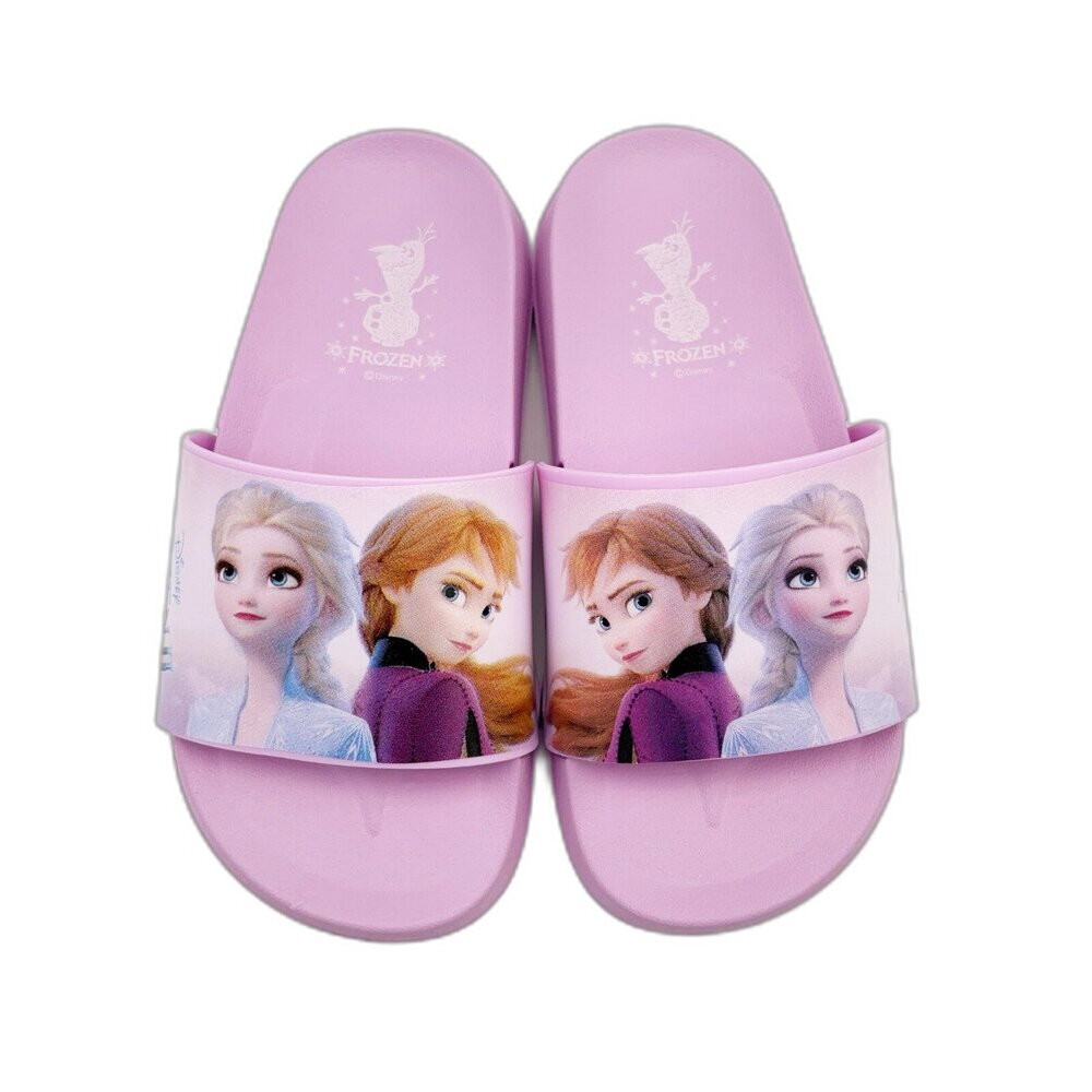 【限量特價!!】台灣製冰雪奇緣拖鞋-水藍-規格圖7