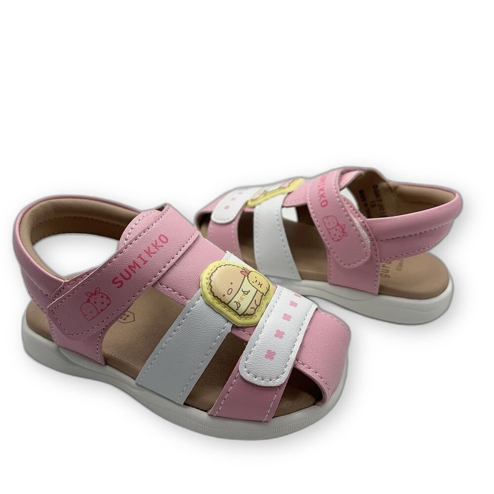 【斷碼出清不退不換】角落生物護趾涼鞋-細節圖5