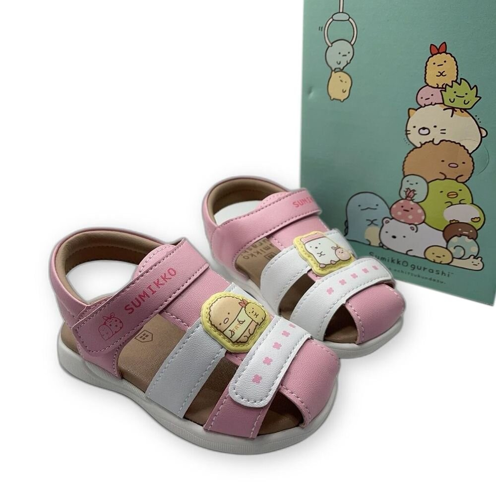 【斷碼出清不退不換】角落生物護趾涼鞋-細節圖7