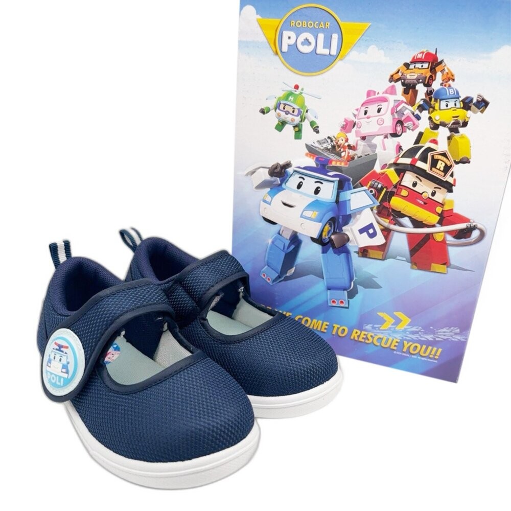 台灣製POLI休閒鞋-藍色-細節圖7