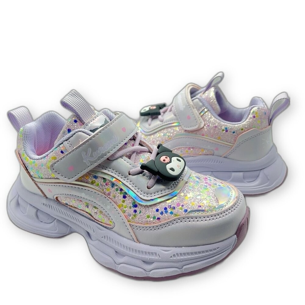 【斷碼出清不退不換】庫洛米輕量增高老爹鞋-細節圖7