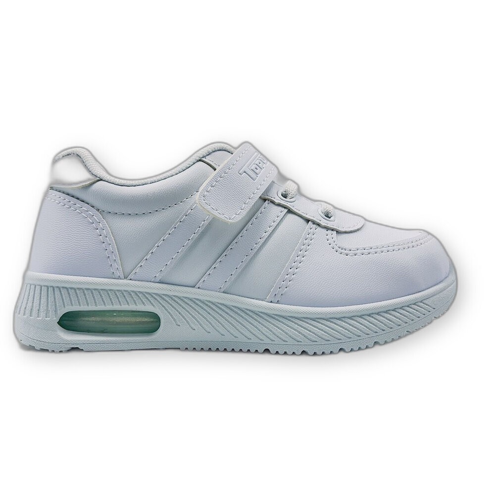 【斷碼出清不退不換】台灣製氣墊運動休閒鞋-白色-細節圖5