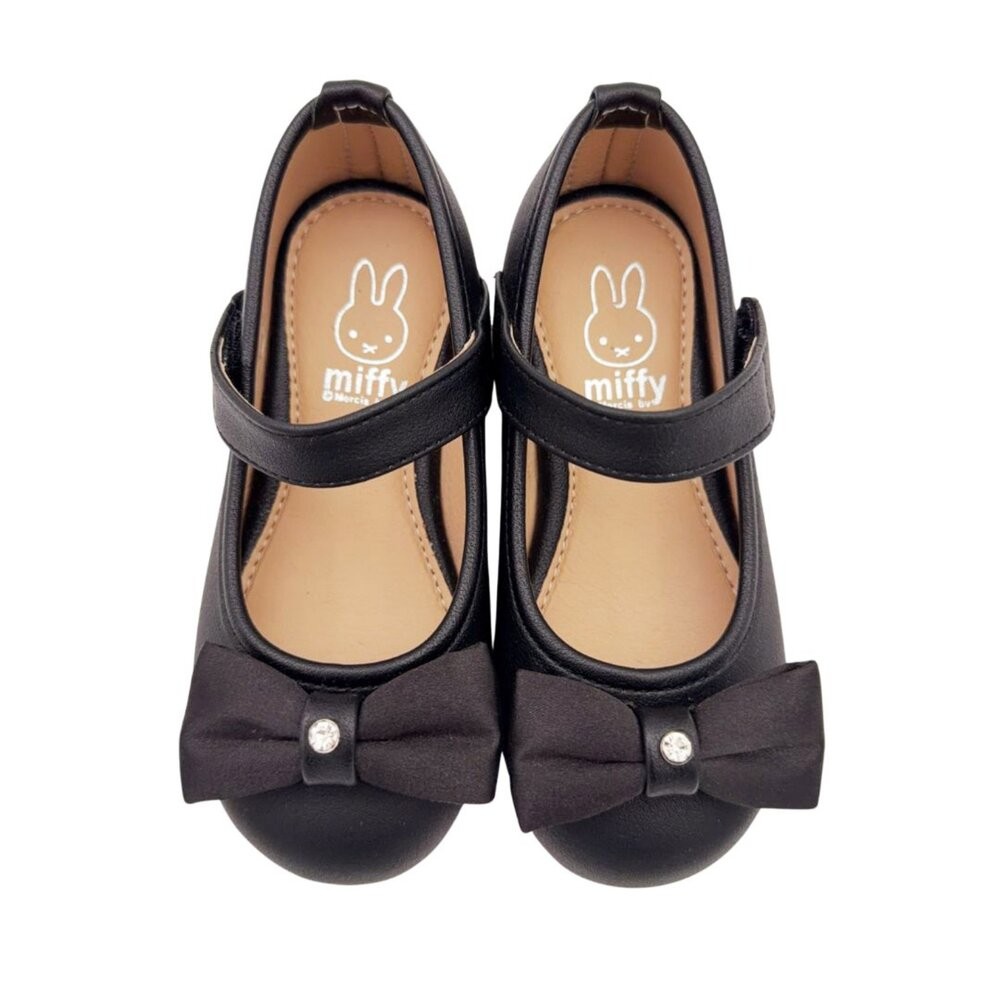 台灣製米菲兔公主鞋-黑色-細節圖2