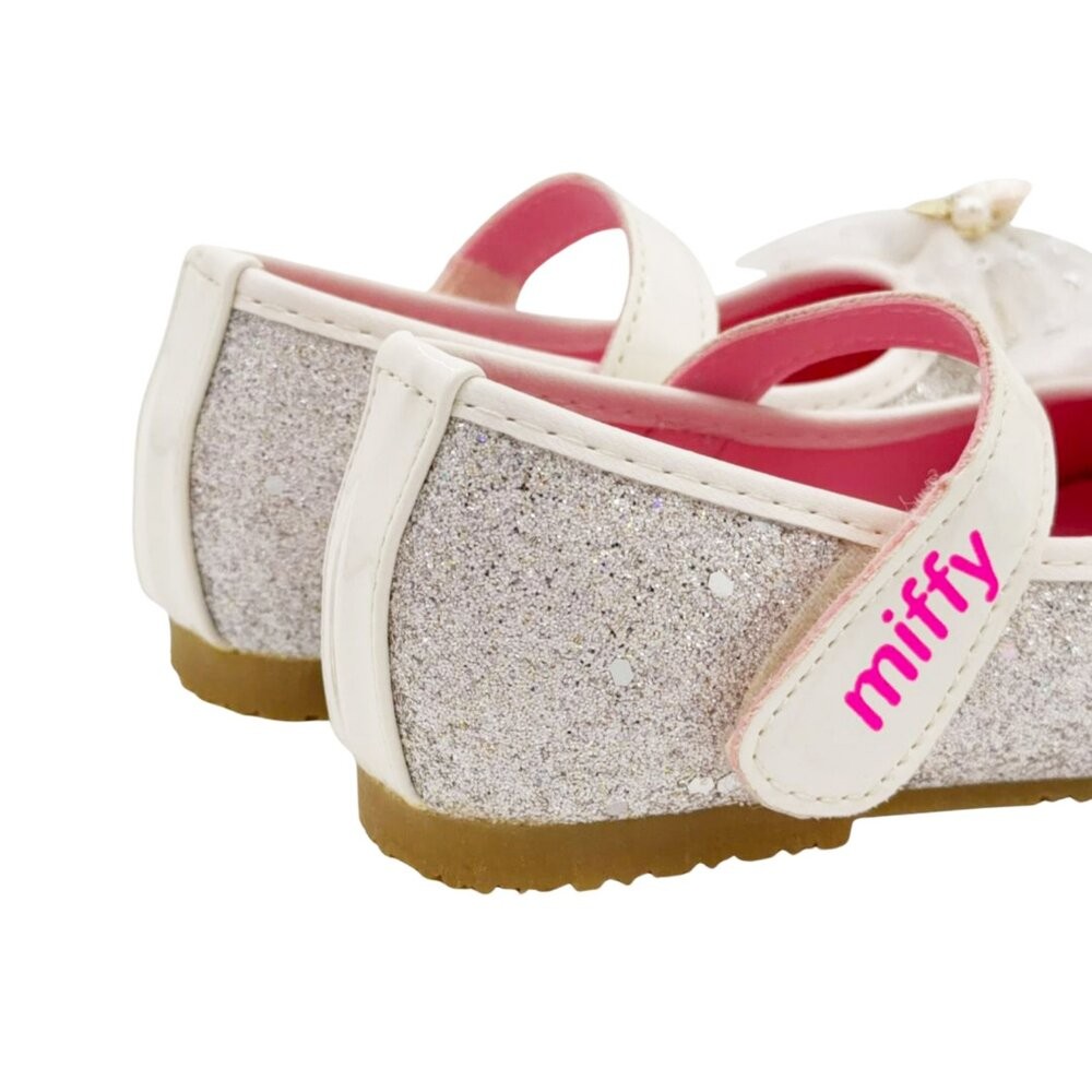 台灣製米菲兔公主鞋-白色-細節圖6