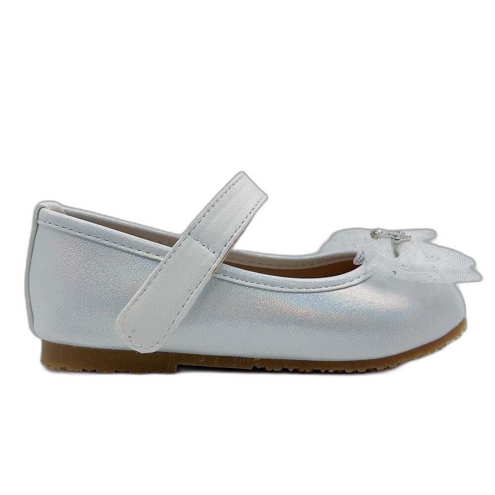 台灣製甜美皇冠公主鞋-白色 另有粉色可選-細節圖3