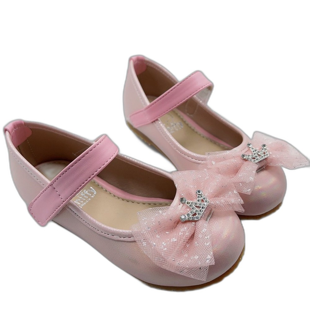 台灣製甜美皇冠公主鞋-白色 另有粉色可選-規格圖6
