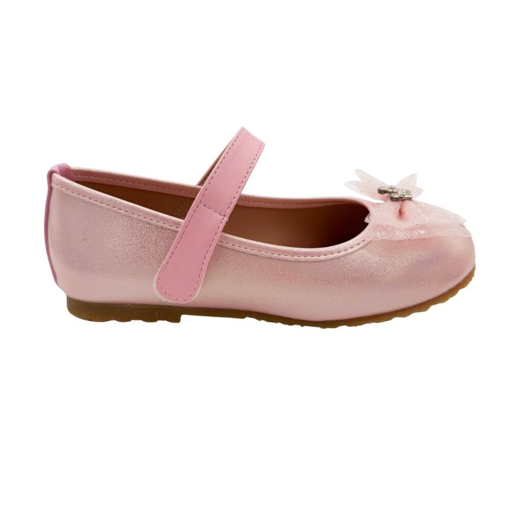 MIT米飛兔水鑽娃娃鞋-粉色 另有白色可選-細節圖3