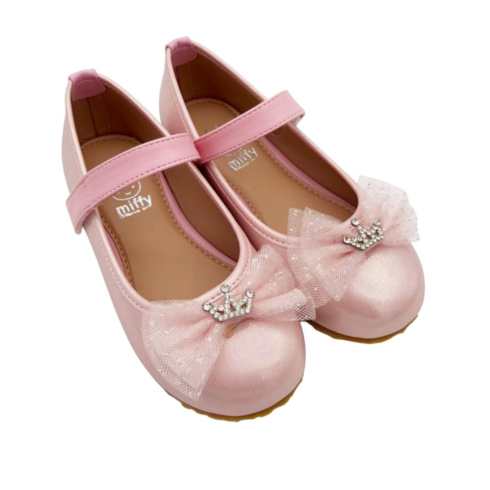 MIT米飛兔水鑽娃娃鞋-粉色 另有白色可選-細節圖7