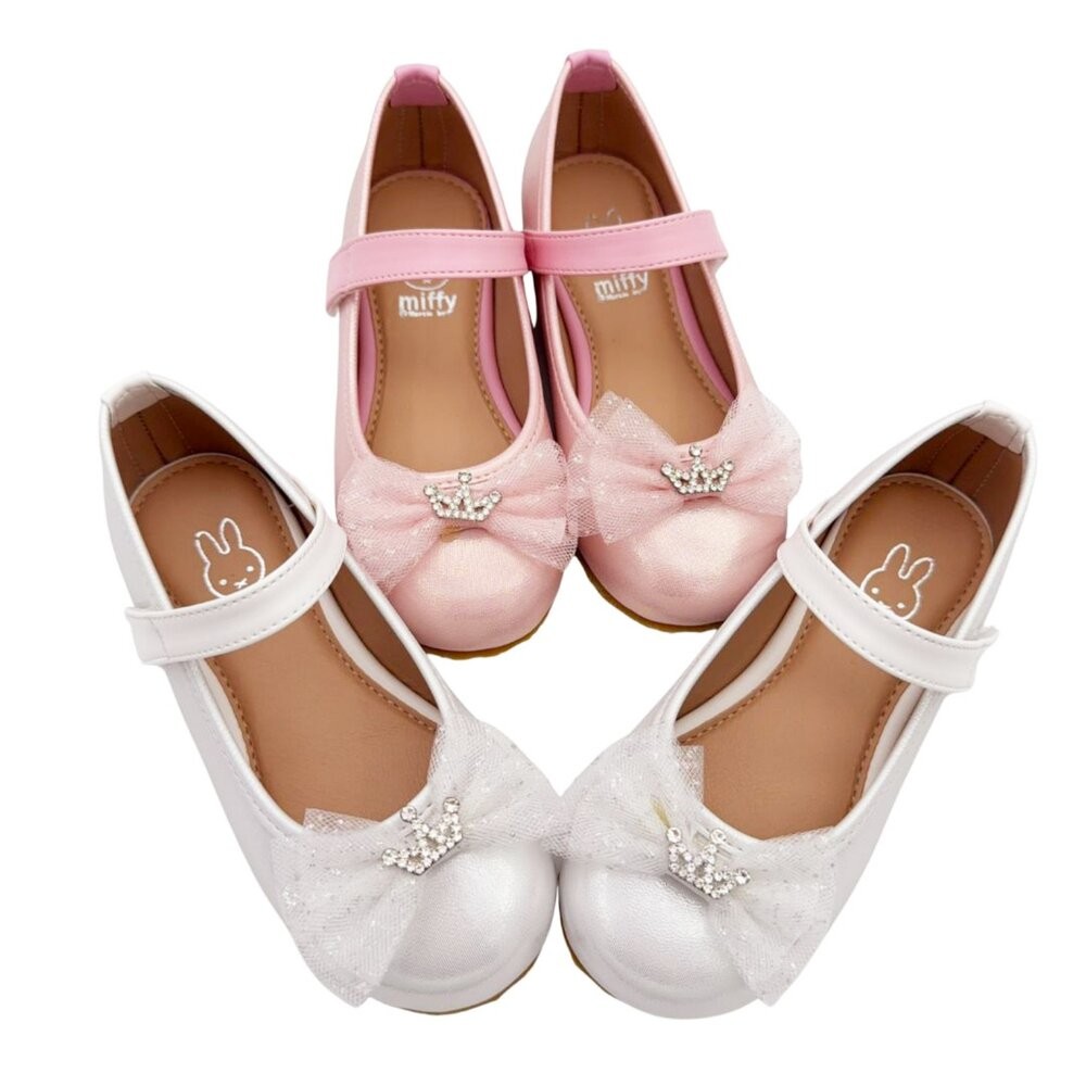 MIT米飛兔水鑽娃娃鞋-粉色 另有白色可選-細節圖9