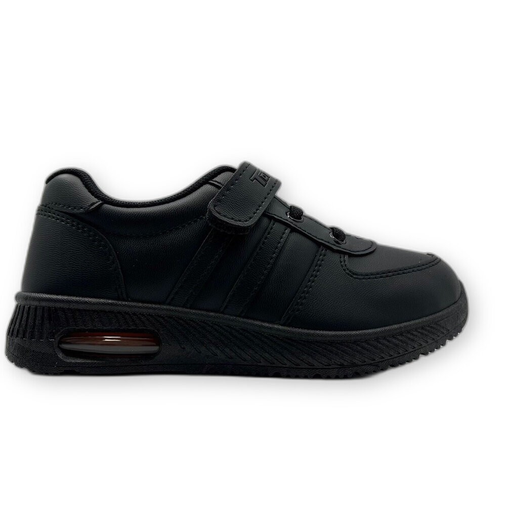 【斷碼出清不退不換】台灣製氣墊運動休閒鞋-黑色-細節圖2