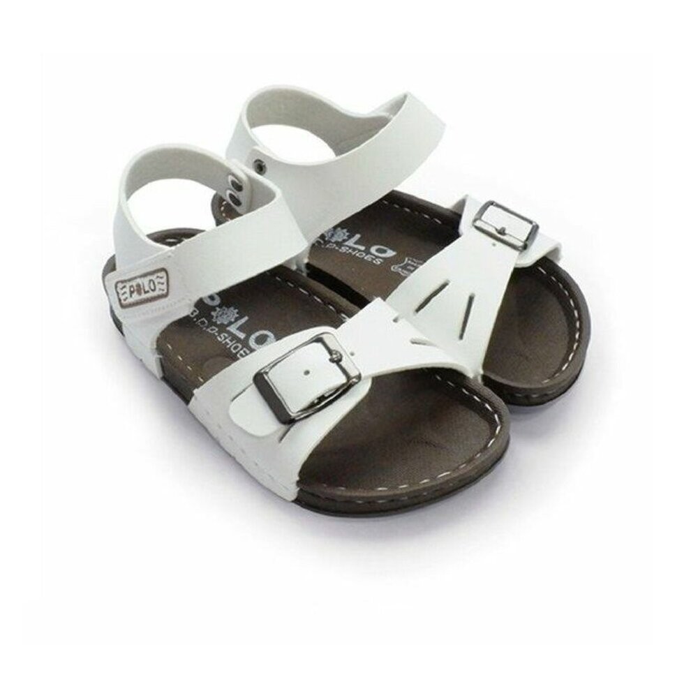 【斷碼出清不退不換】台灣製金屬釦帶涼鞋-細節圖4