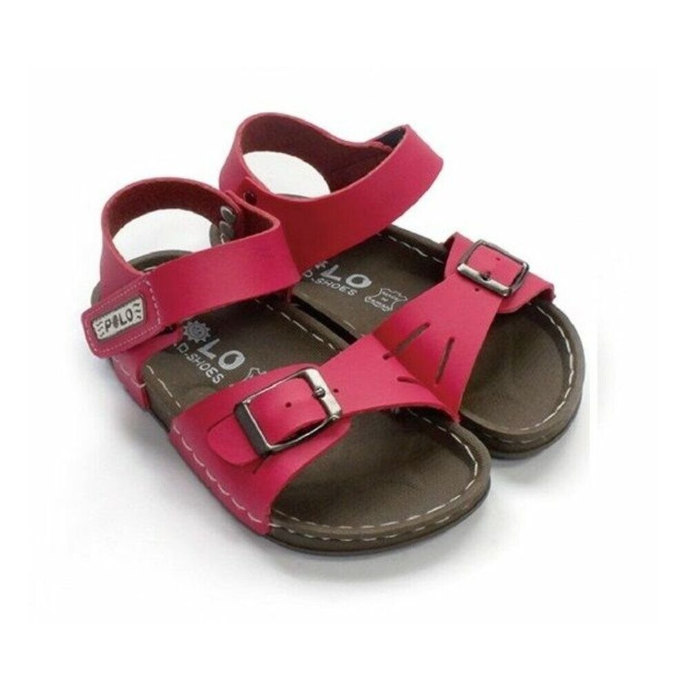 【斷碼出清不退不換】台灣製金屬釦帶涼鞋-細節圖5