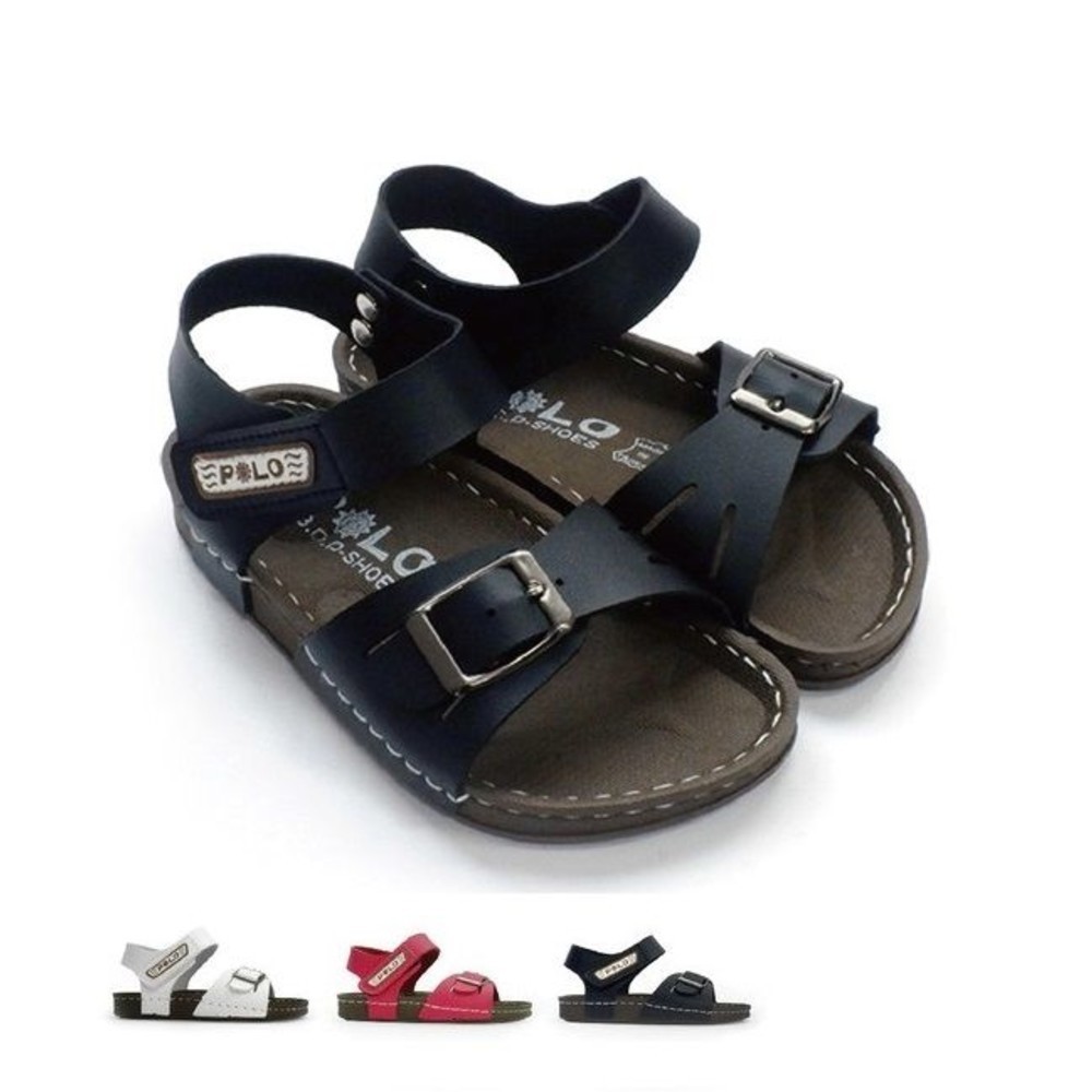 【斷碼出清不退不換】台灣製金屬釦帶涼鞋- 三色可選-規格圖10