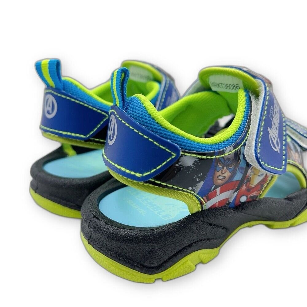 台灣製復仇者聯盟電燈涼鞋-細節圖4