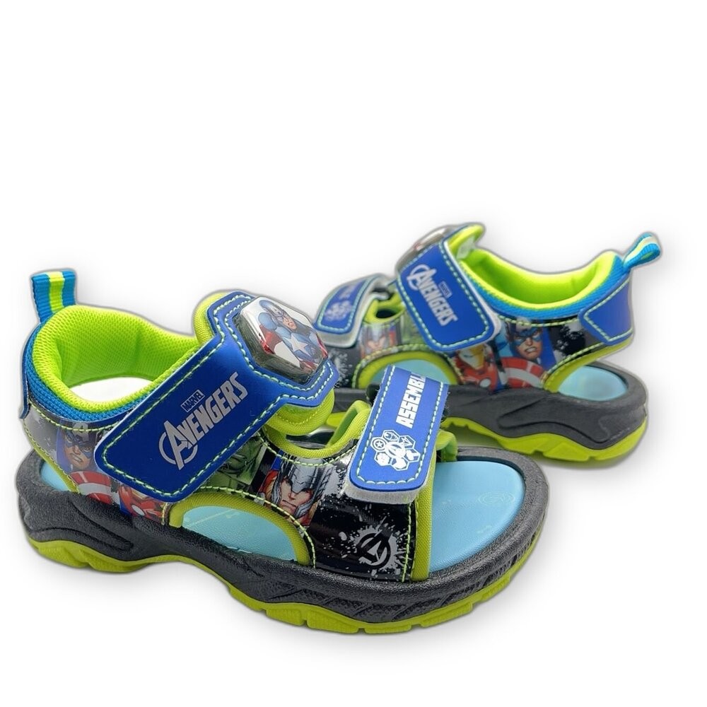 台灣製復仇者聯盟電燈涼鞋-細節圖5