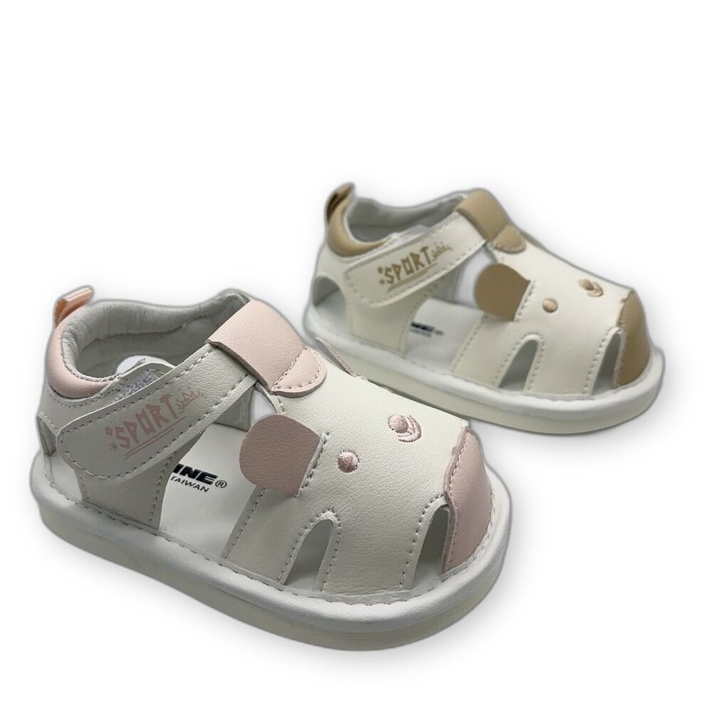 【斷碼出清不退不換】可愛小熊嗶嗶涼鞋-細節圖5