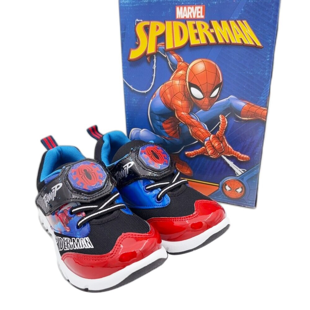 【限量特價!!】台灣製蜘蛛人電燈運動鞋-細節圖7