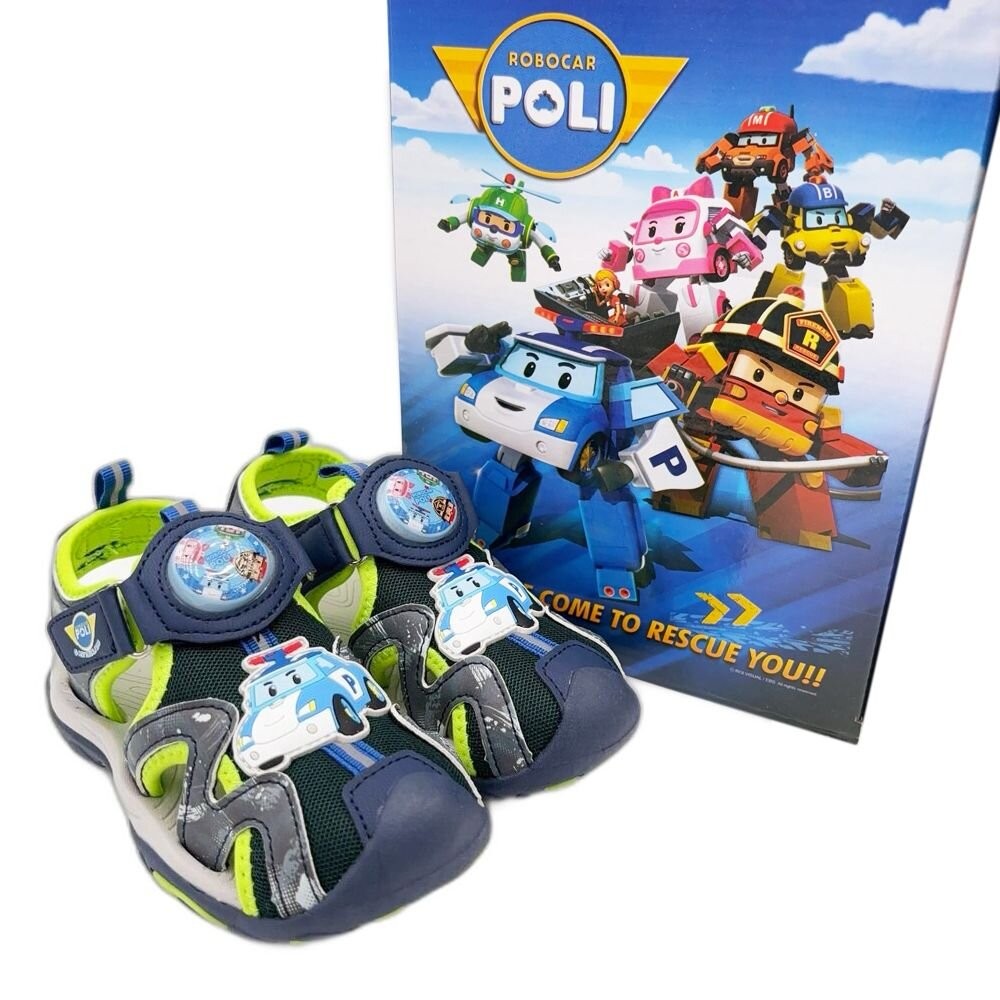 救援小英雄波力電燈涼鞋-細節圖7