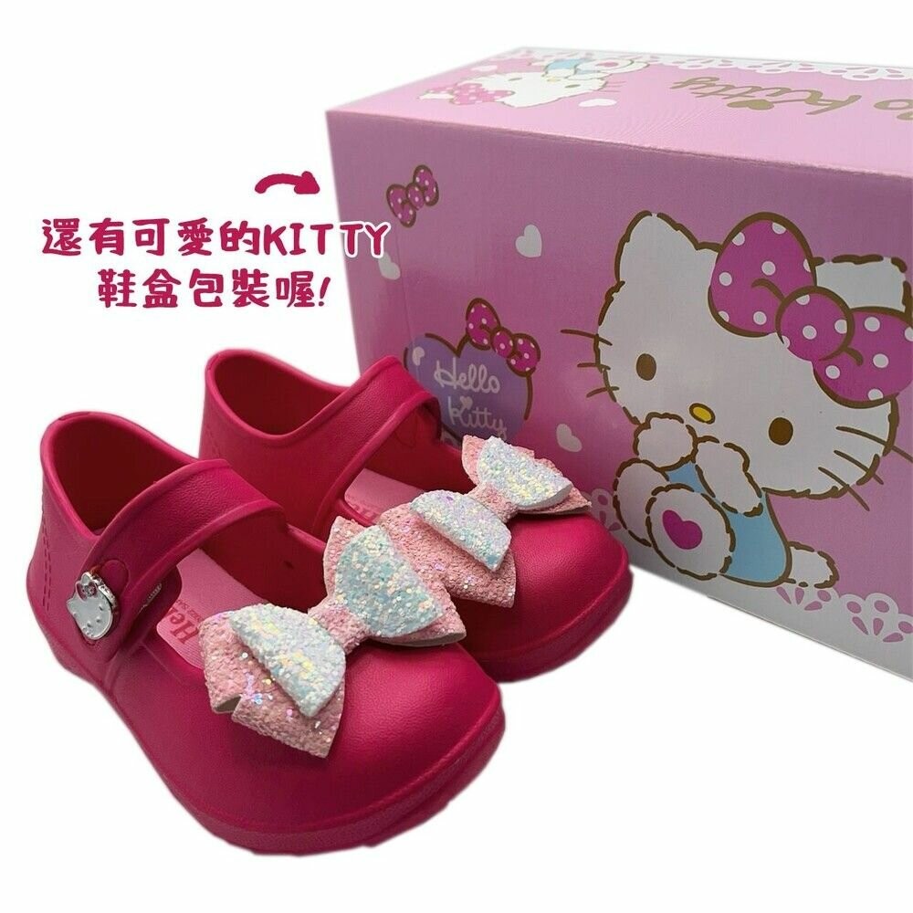 【限量特價!!】台灣製三麗鷗HelloKitty休閒鞋  兩色可選-細節圖6