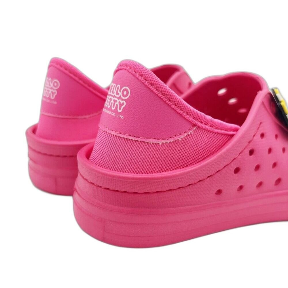 【斷碼出清特價不退換!!】台灣製Kitty洞洞鞋-細節圖6