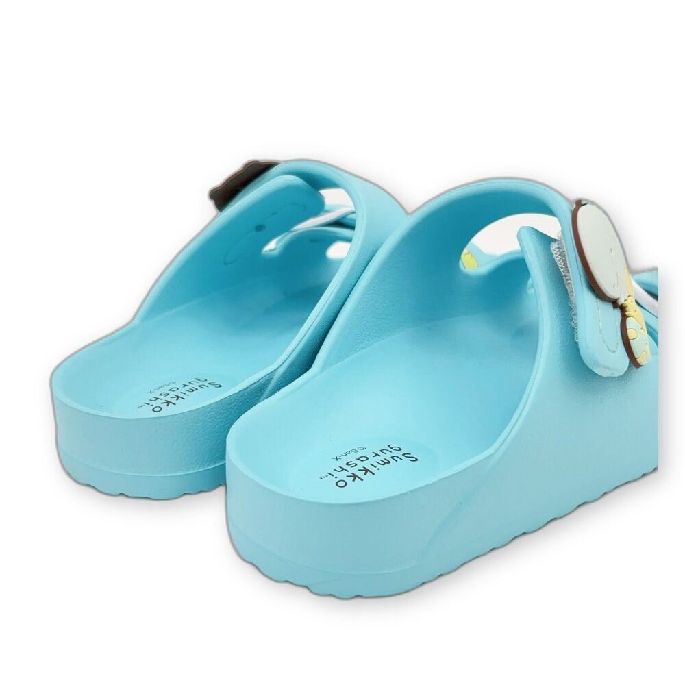 【限量特價!!】台灣製角落生物拖鞋-湖水藍-細節圖5