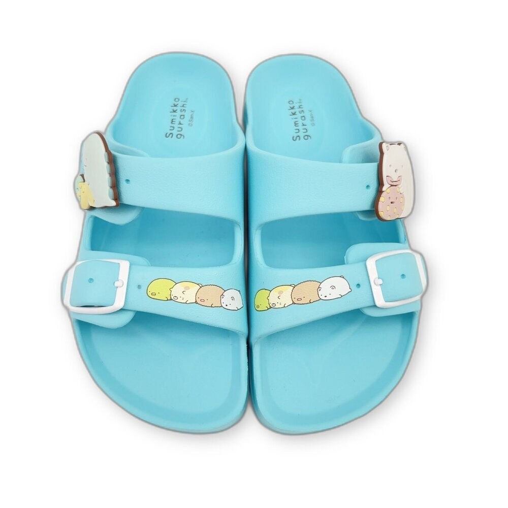 【限量特價!!】台灣製角落生物拖鞋-湖水藍-規格圖7