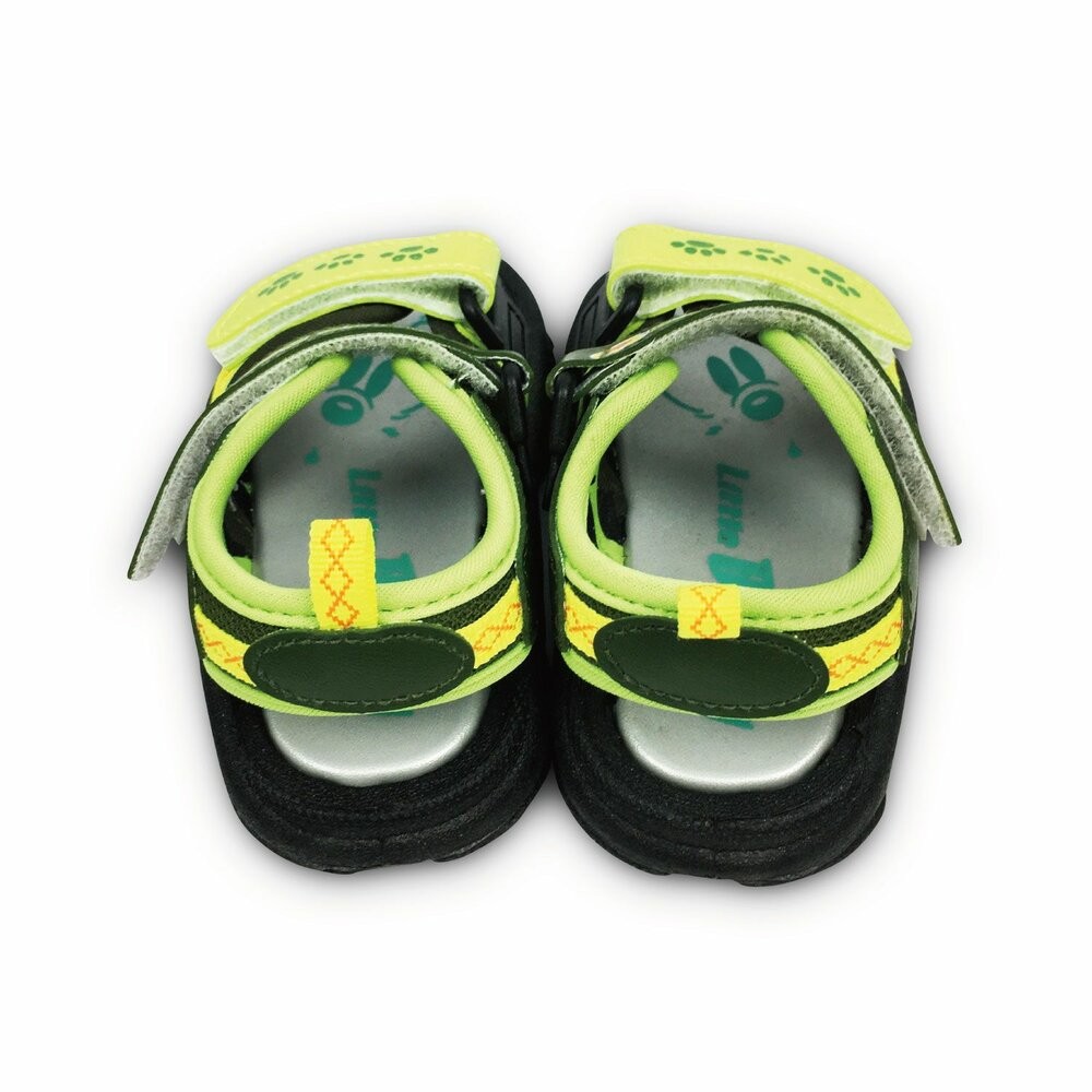 台灣製巴布豆軟底涼鞋-綠色-細節圖4