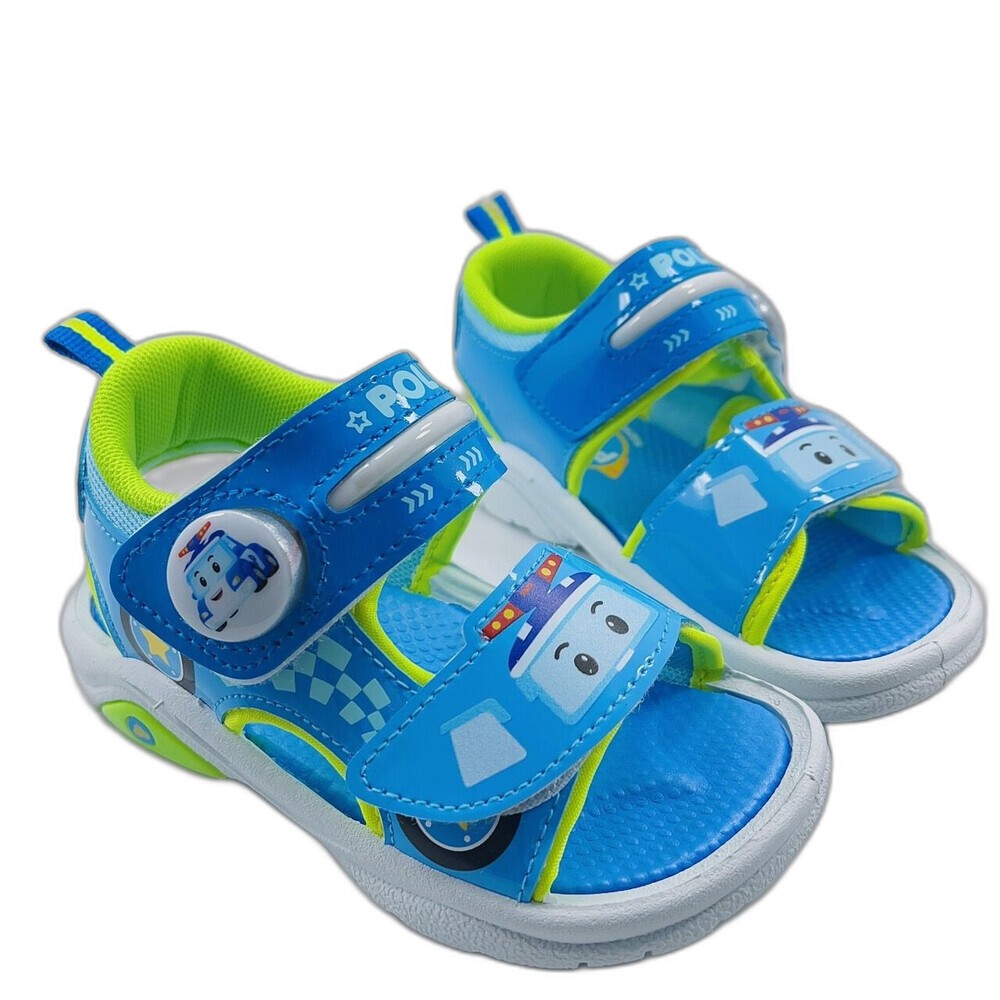 台灣製波力救援小隊電燈涼鞋-安寶 另有兩色可選-規格圖7