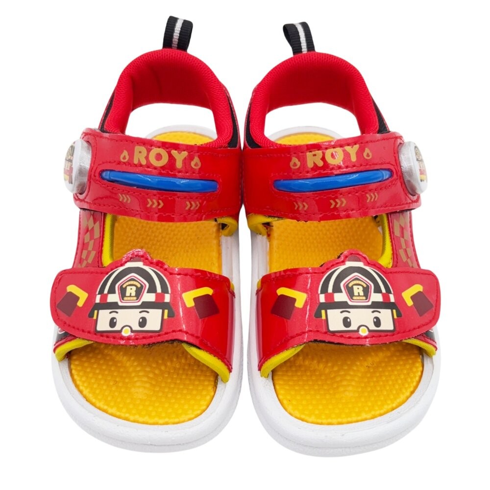 台灣製波力救援小隊電燈涼鞋-羅尹 另有兩色可選-細節圖2