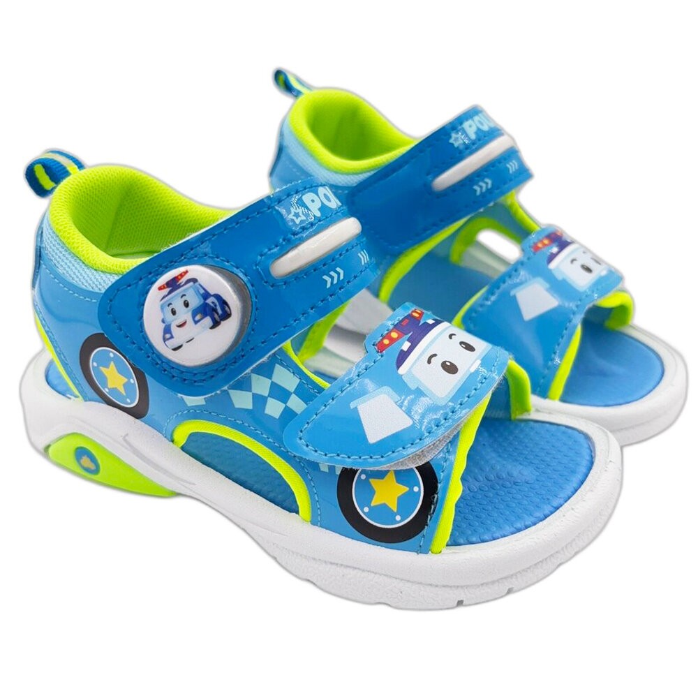 台灣製波力救援小隊電燈涼鞋-羅尹 另有兩色可選-規格圖8