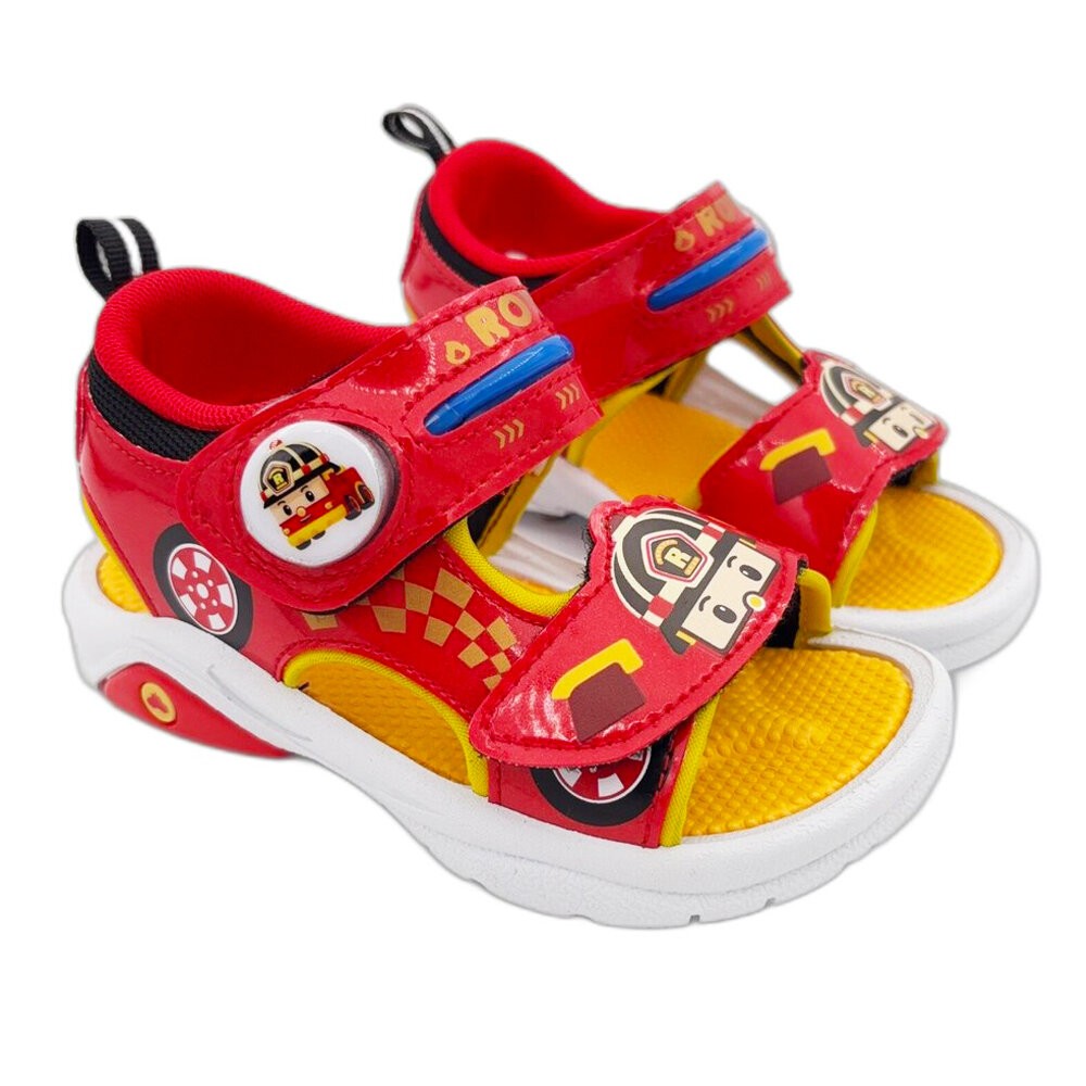 台灣製波力救援小隊電燈涼鞋-羅尹 另有兩色可選-規格圖8