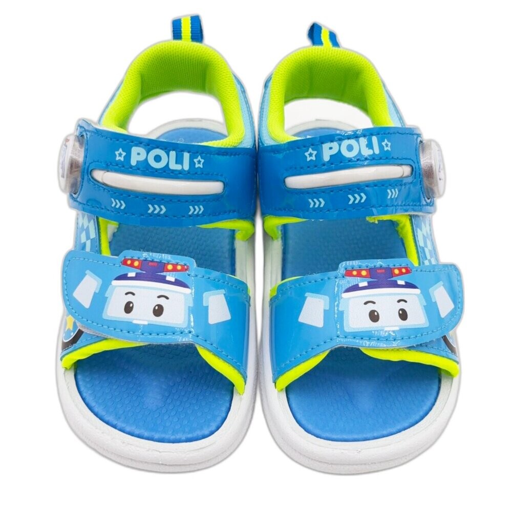 【限量特價!!】台灣製波力救援小隊電燈涼鞋-波力款-細節圖2