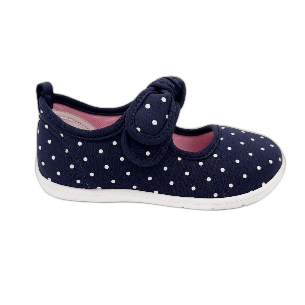 【斷碼出清不退不換】台灣製點點蝴蝶結娃娃鞋-細節圖3