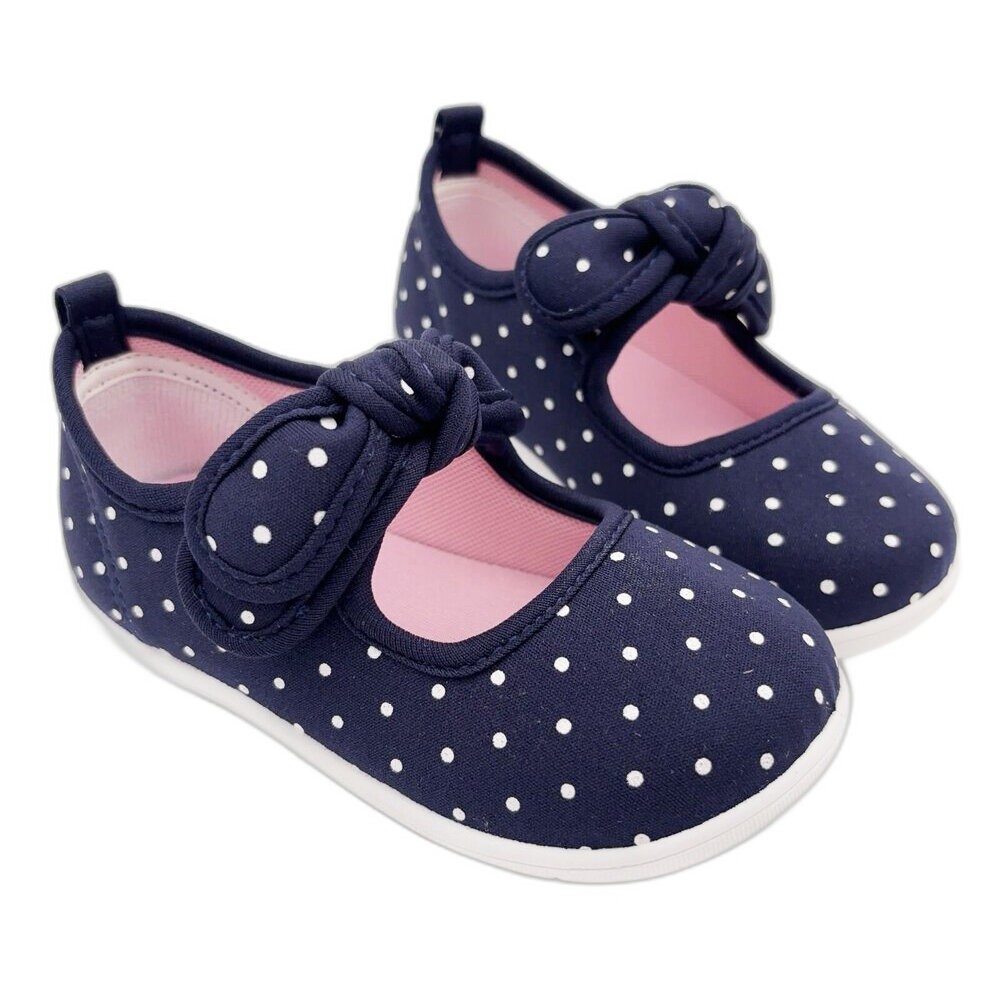 【斷碼出清不退不換】台灣製點點蝴蝶結娃娃鞋-規格圖7