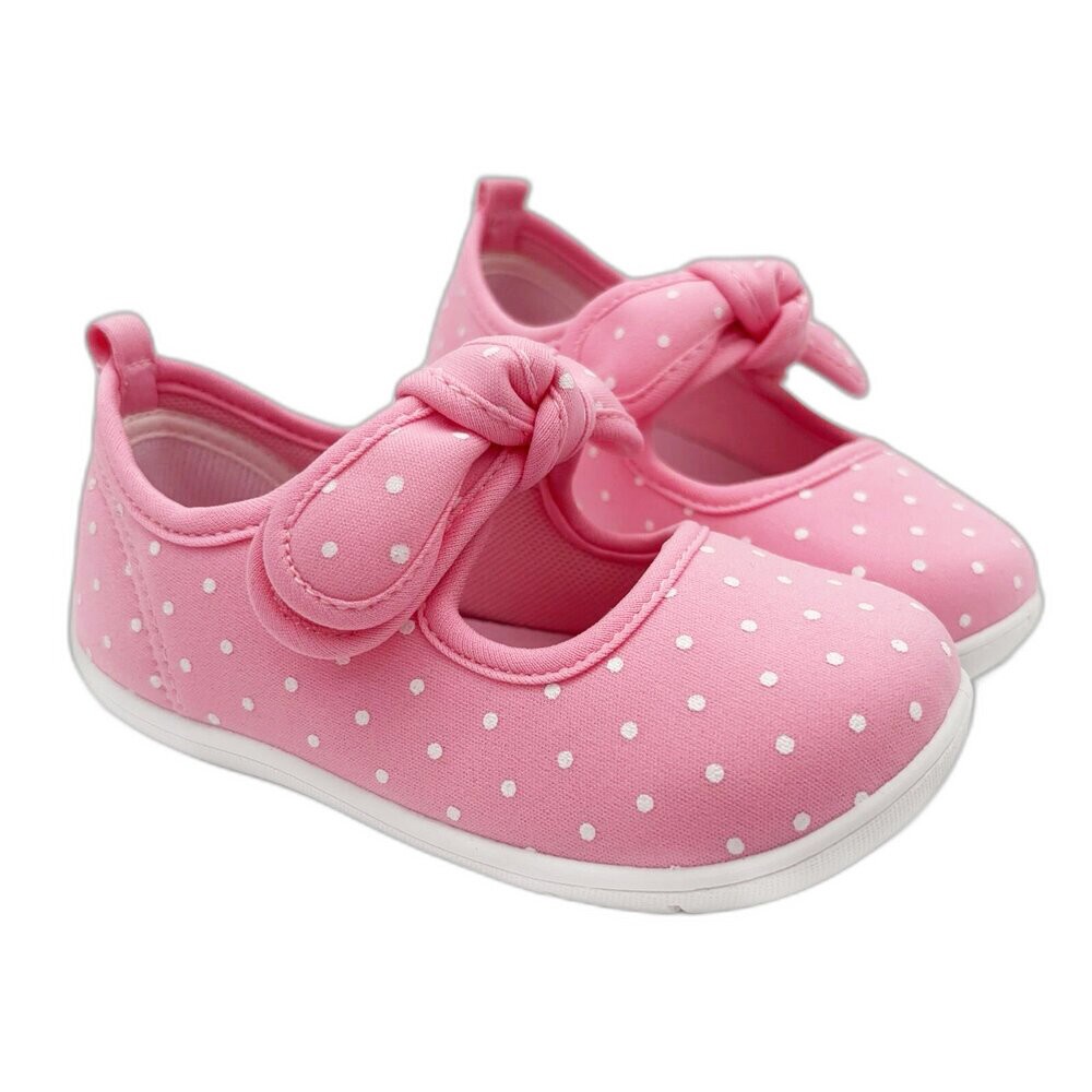 【斷碼出清不退不換】台灣製點點蝴蝶結娃娃鞋-規格圖7