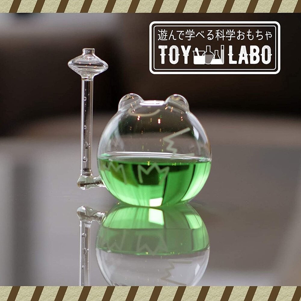 晴雨預報瓶 青蛙 天氣預報 預測 氣象 晴天 雨天 青蛙 自然實驗 兒童科學-細節圖2
