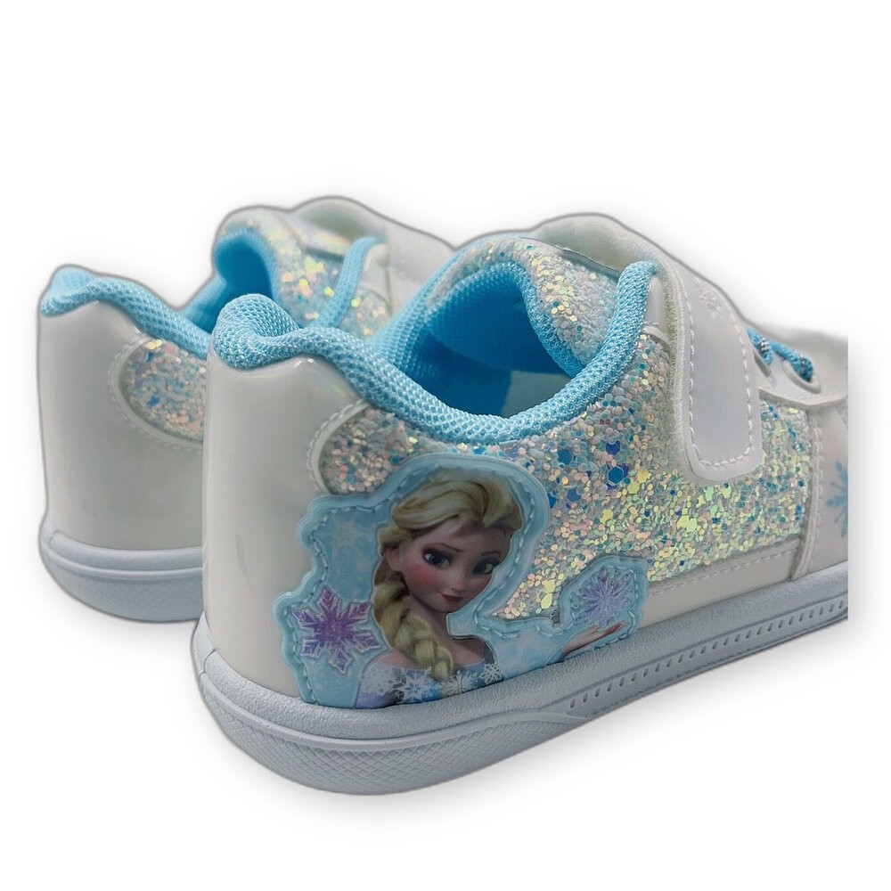 【斷碼出清不退不換】台灣製Disney艾莎運動鞋-細節圖3