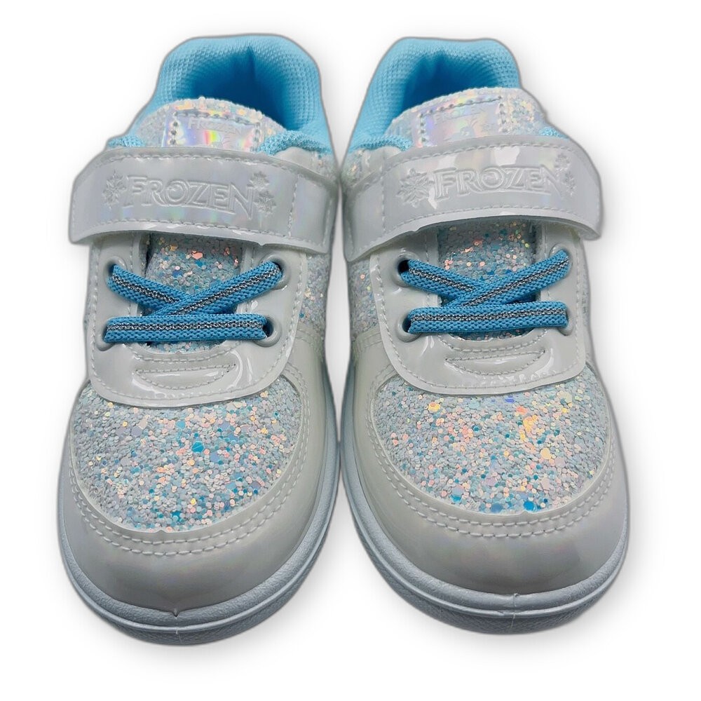 【斷碼出清不退不換】台灣製Disney艾莎運動鞋-細節圖5