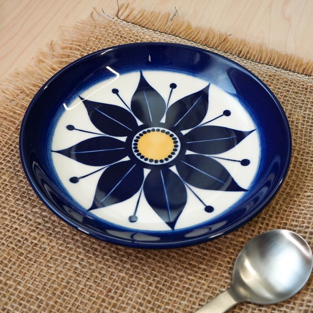 日本製 古典摩洛哥杯盤組 馬克杯 陶瓷餐盤 茶壺 餐碗 茶具 茶杯 杯盤組 陶瓷 花卉 圖騰-細節圖6