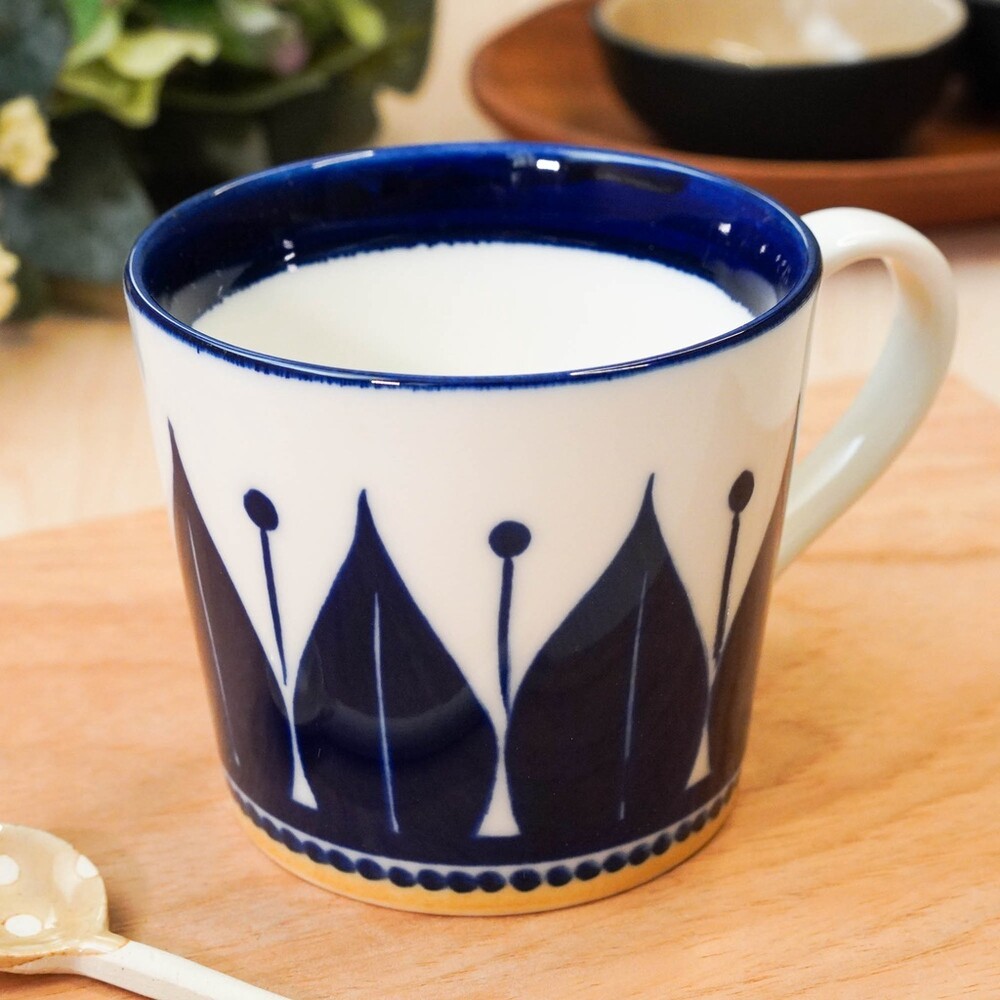 日本製 古典摩洛哥杯盤組 馬克杯 陶瓷餐盤 茶壺 餐碗 茶具 茶杯 杯盤組 陶瓷 花卉 圖騰-細節圖5
